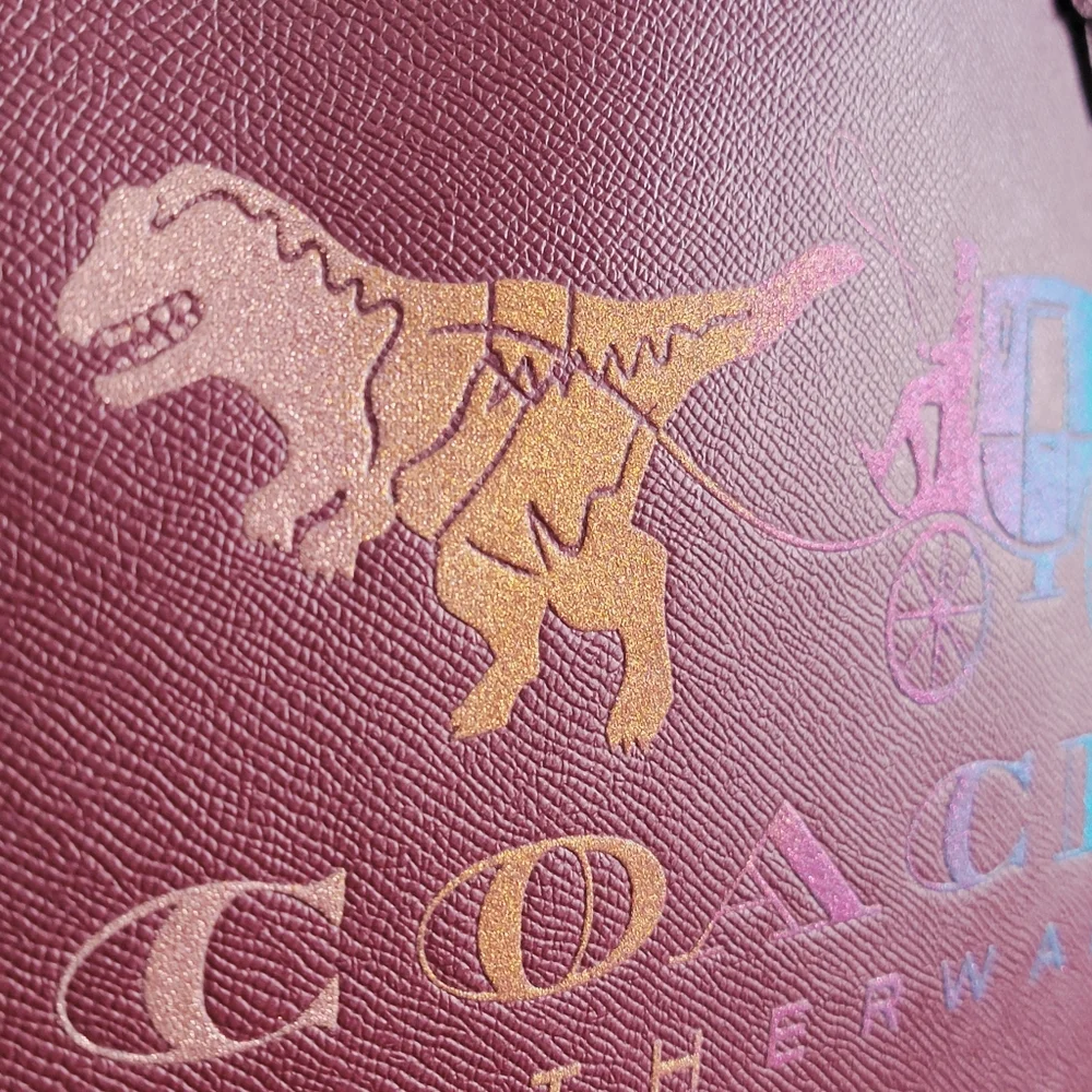 Coach 88774 Rexy Carriage Highline Red Leather Tote Bag NWT